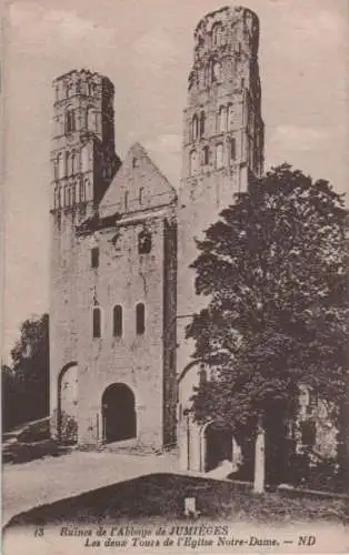 Frankreich - Frankreich - Jumieges - Ruines de Abbaye - ca. 1935