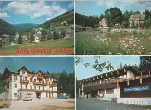 Tschechien - Tschechien - Spindlerov Mlyn - 4 Teilbilder - 1986