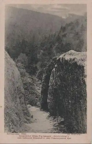 Schwarza - Schwindelweg - 1921