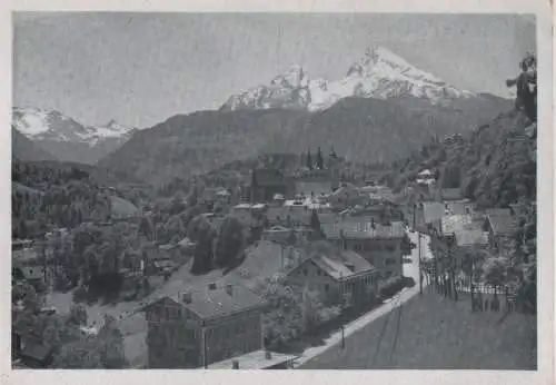 Berchtesgaden - mit Watzmann