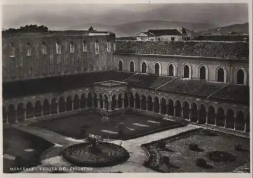 Italien - Italien - Monreale - Veduta del Chiostro - ca. 1960