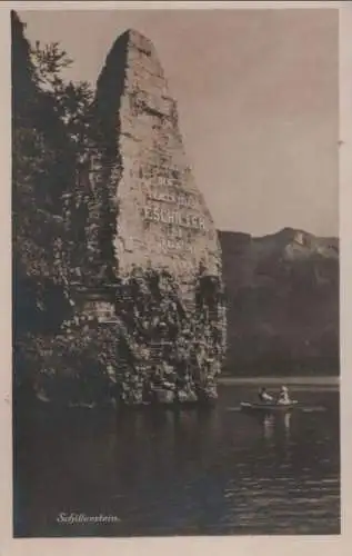 Schweiz - Schweiz - Vierwaldstättersee, Schillerstein - ca. 1940