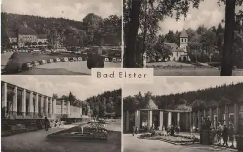 Bad Elster - 4 Teilbilder - ca. 1955