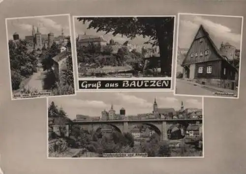 Bautzen - u.a. Hexenhäusel - 1964