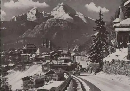 Berchtesgaden - mit Watzmann - ca. 1960