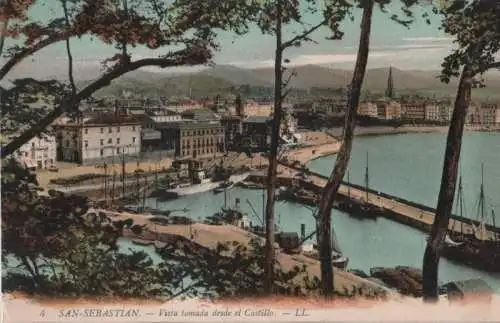 Spanien - Spanien - San Sebastian - Vista tomada desde el Castillo - ca. 1920