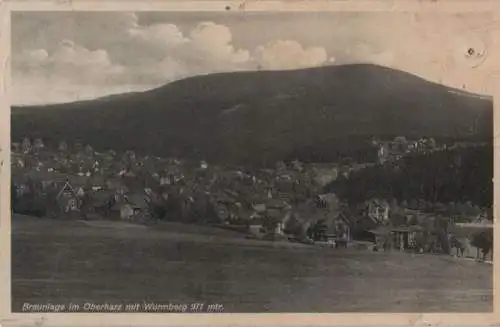 Braunlage - mit Wurmberg - 1933