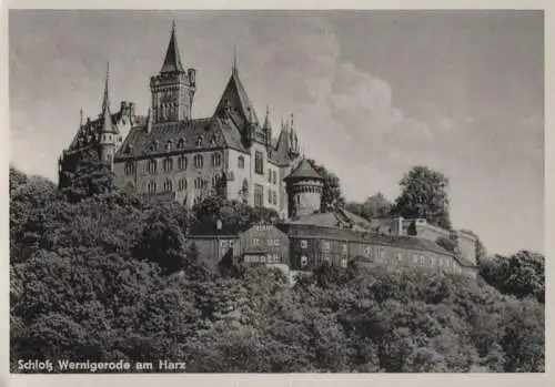 Wernigerode - Schloß - ca. 1955