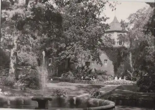 Zittau - Anlagen an der Blumenuhr - 1974