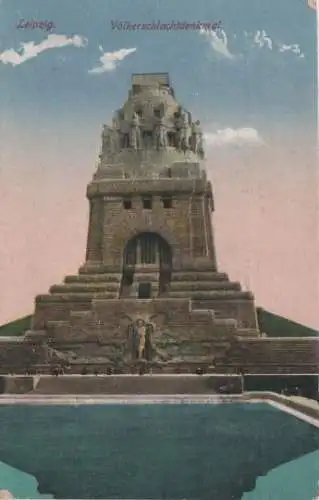 Leipzig - Völkerschlachtdenkmal - 1919