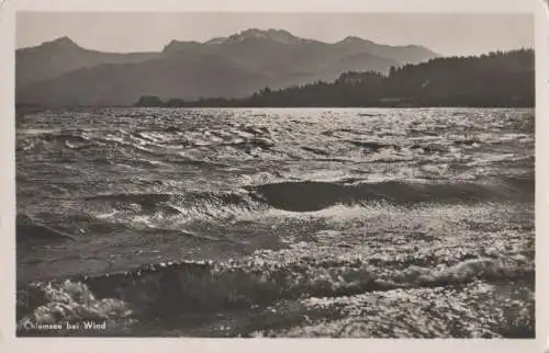 Chiemsee - im Wind - ca. 1950