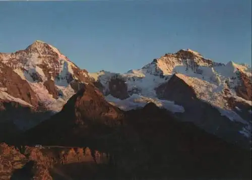 Schweiz - Schweiz - Mönch - Jungfrau - ca. 1985