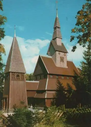 Goslar Hahnenklee - Nord. Stabkirche - 1986