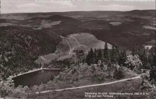 Feldberg / Schwarzwald - Blick auf den Feldsee - 1963