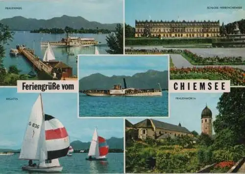 Chiemsee - u.a. Schloss Herrenchiemsee - ca. 1975