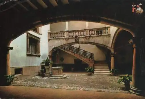 Spanien - Spanien - Palma de Mallorca - Patio de Casa Oleza - 1968