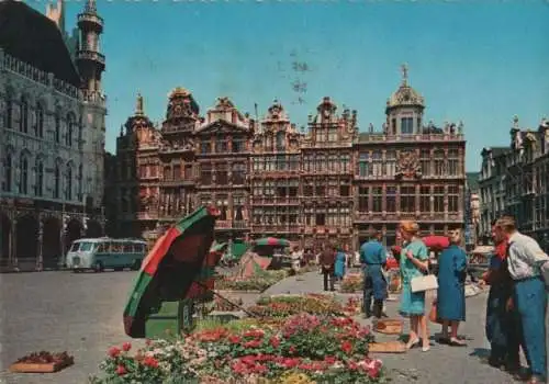 Belgien - Belgien - Brüssel - Bruxelles - Grand Place - ca. 1975