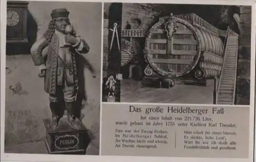 Heidelberg - Das große Faß - 1939