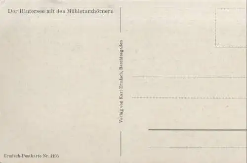 Hintersee - Spiegelung