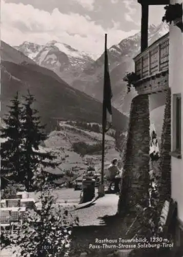 Österreich - Österreich - Pass Thurn Straße - Rasthaus Tauernblick - ca. 1965