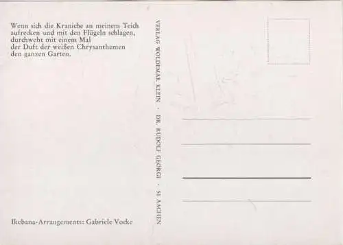 Ikebana von Gabriele Vocke