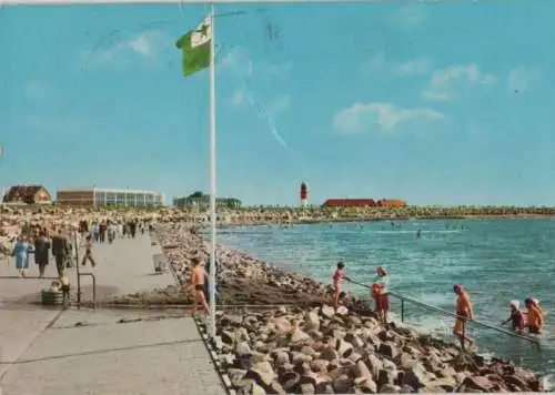 Büsum - Badeleben am Südstrand - 1978