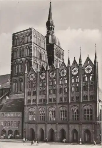 Stralsund - Rathaus am Alten Markt - 1978