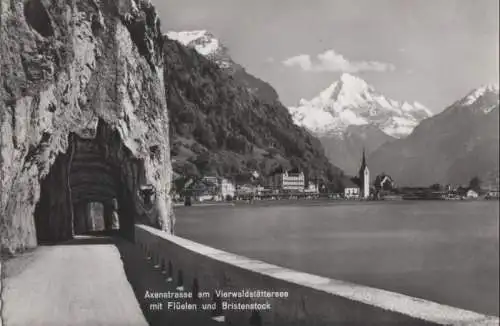 Schweiz - Schweiz - Axenstraße - am Vierwaldstättersee - ca. 1960