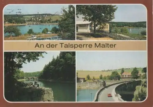 Talsperre Malter - 4 Bilder