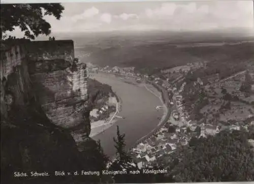 Königstein - Blick von der Festung - 2968