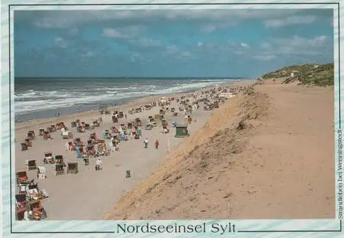 Sylt (Insel) - Strandleben bei Wenningstedt - 1999