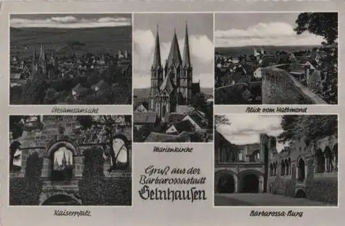 Gelnhausen - u.a. Marienkirche - 1961