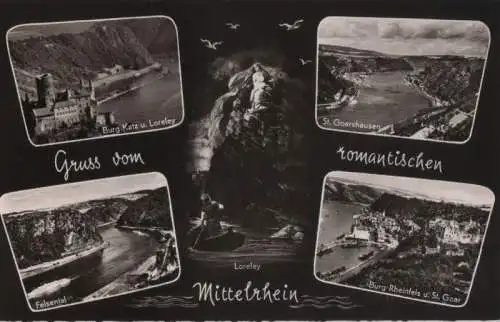 Rhein - der romantische Mittelrhein - 1965