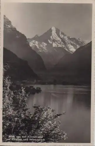 Schweiz - Schweiz - Axenstraße - Blick auf Flüelen und Bristenstock - 1950