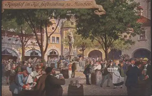 München - Kneiphof im kgl. Hofbräuhaus - ca. 1955