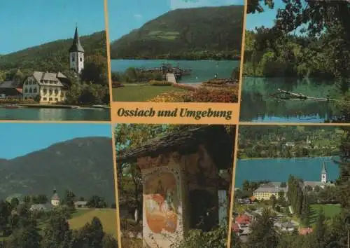 Österreich - Österreich - Ossiach - Umgebung, u.a. Schiffsanlegestelle - ca. 1980