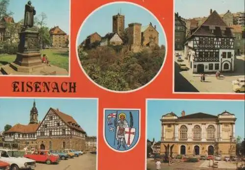 Eisenach - u.a. Lutherhaus - 1992