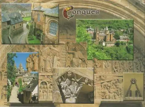 Frankreich - Conques-en-Rouergue - Frankreich - Chemins de Saint-Jacques