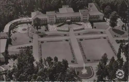 Bad Lippspringe - Kaiser-Karls-Park mit Kurhaus - ca. 1960