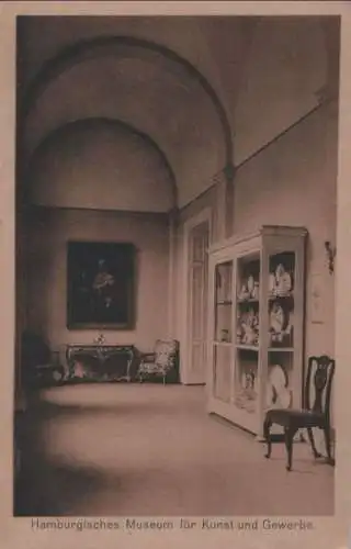 Hamburg - Museum für Kunst und Gewerbe, Porzellangalerie - ca. 1935