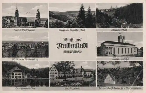 Freudenstadt - u.a. evang. Stadtkirche - 1957