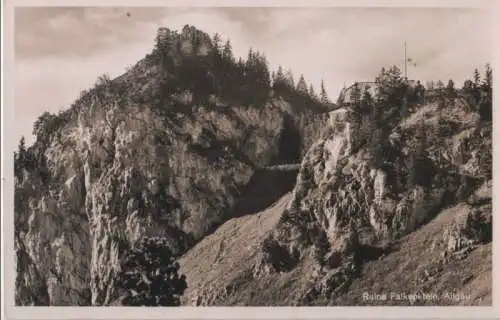 Allgäu - Ruine Falkenstein - ca. 1955