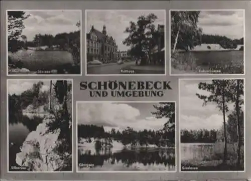 Schönebeck - u.a. Kolumbussee - 1967