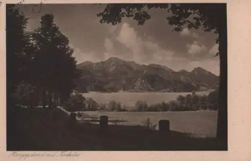 Herzogstand - mit Kochelsee - 1936