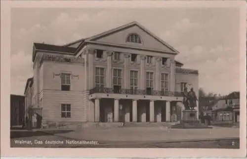 Weimar - Das deutsche Nationaltheater - ca. 1950