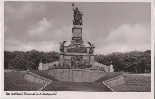 Rüdesheim, Niederwalddenkmal - ca. 1960