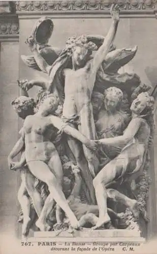 Frankreich - Frankreich - Paris - Opera - La Danse, Groupe par Carpeaux - ca. 1925