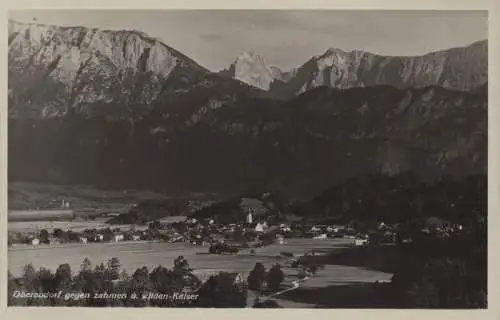 Oberaudorf - gegen zahmen und wilden Kaiser