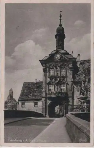 Bamberg - Altes Rathaus - ca. 1950