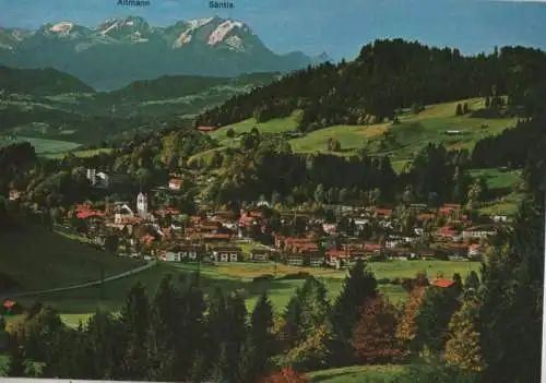 Oberstaufen - mit Schweizer Hochalpen - 1989